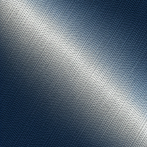 Abstract metallic texture with silver and blue gradients