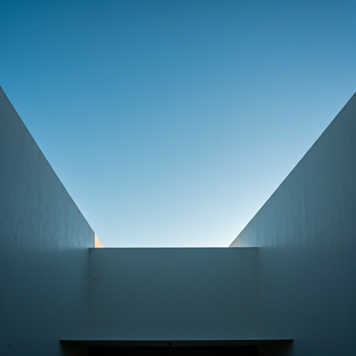 Futuristic tech workspace with screens and neon blue light